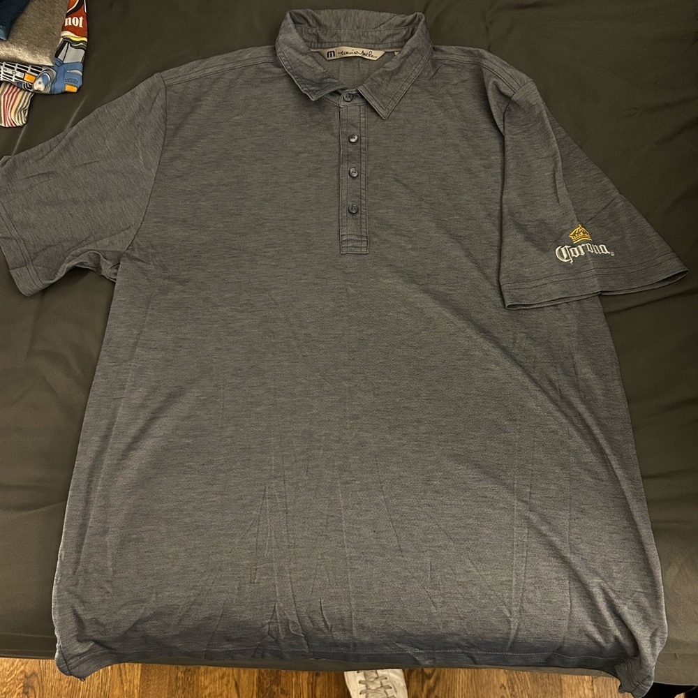 Travis Mathew Corona Beer Golf Polo